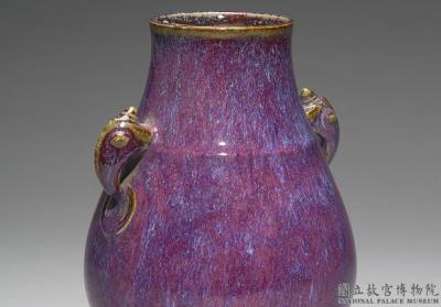 图片[2]-Vase with appliqued animal masks carrying rings, Qing dynasty, Yongzheng reign (1723-1735)-China Archive